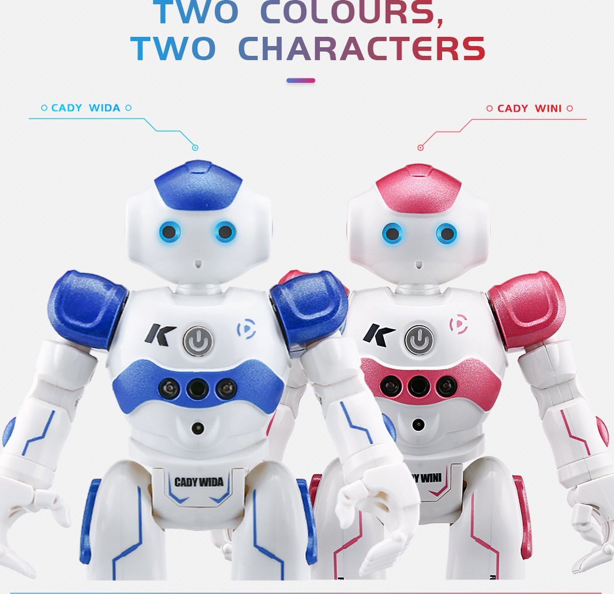 Cady Wida - Gesture Sensor - Dancing Robot - Play4Kids.eu