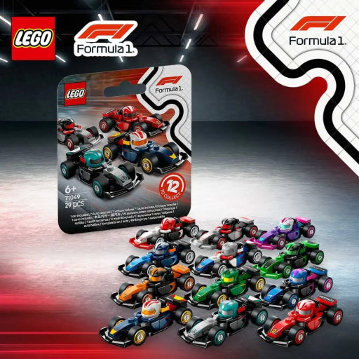LEGO F1® verzamelbare raceauto's
