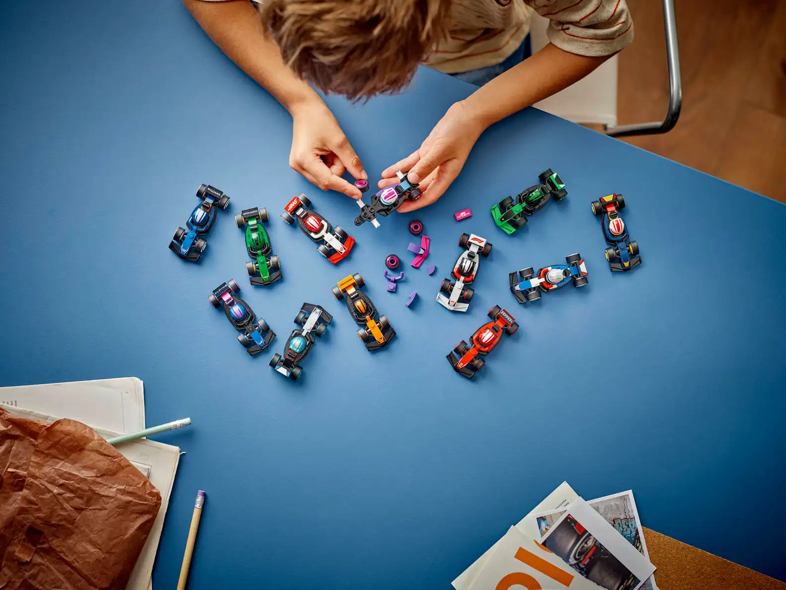 LEGO F1® verzamelbare raceauto's